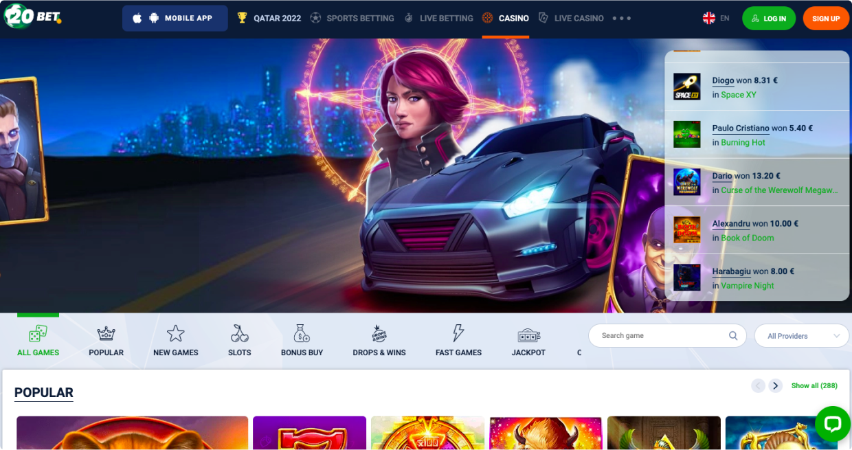 20Bet Mga online slot machine